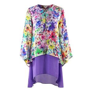 Inoa Womens/Ladies Tivoli Gardenia Layered Dress / Multicolored